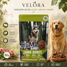 Sigma Lamb Bones Kuzu Etli Köpek Ödül Maması 80 Gr - Tahılsız, Doğal Ve Lezzetli