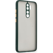 Xiaomi Redmi Note 8 Pro Uyumlu Kılıf Montreal Silikon Kapak - Yeşil