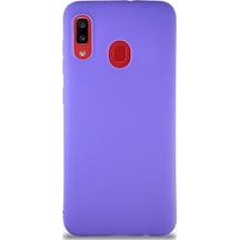 Samsung Galaxy A30 Kilif Soft Premier Renkli Silikon Kapak 496038998