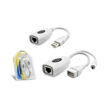 Rose Usb Rj45 Kablolu Uzatıcı Seti 45 M - Beyaz Rg-418