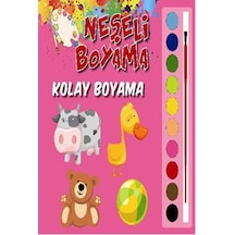 Neşeli Boyama Kolay Boyama- Parıltı Yayınları