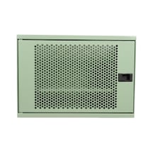 Alfafonet Wifi Box 400 Duvar Tipi Modem Ve Wifi Kutusu 400x120x280 Mm Yeşil Perfore Metal Kapak Montajlı