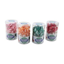 36pcs Yaysız Plastik Renkli Mandal Kutulu 5468 Çok Renkli