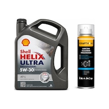 Shell Helix Ultra Pro Apl 5W-30 Motor Yağı 5 L + Klima Bombası 200 ML
