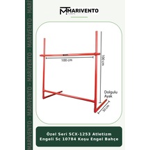 Özel Seri Scx-1253 Atletizm Engeli Sc 10784 Koşu Engel Bahçe Çok Renkli