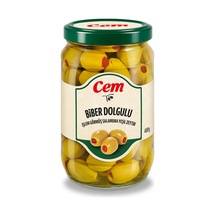 4 Adet Cem Biber Dolgulu Yeşil Zeytin 400g 141-160 Ad/kg 400 G