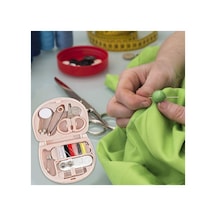 Taşınabilir Seyahat Tipi Mini Dikiş Seti, İğne, İplik, Makas Ve Tamir Aksesuarlarıyla Acil Durum Kit - Bgaaf24set001