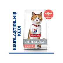 Hill's Science Plan Kısırlaştırılmış Somon Balıklı Yetişkin Kedi Maması 3 KG