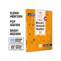 2026 7.Sınıf MEB Beceri Temelli Testler 2. Kitap Örnek Soru Bankası BASKI ÜCRETİ