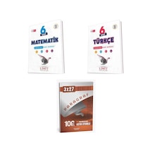 2027 Limit 6. Sınıf Etkinlikli Matematik + Türkçe Soru + Anla Kazan Paragraf Deneme 3'lü Set