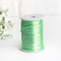 Mint floş ip (sıçan kuyruğu), 2 mm  5 metre Mint Yeşili
