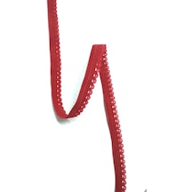 Lastik Kırmızı Faredişi Desenli 8mm- 5mt İç Çamaşır Lastiği 1 Pa