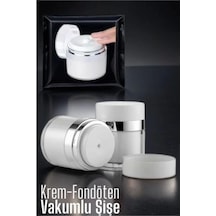 Vakumlu Krem Şişesi Tekrar Doldurulabilir Çok Renkli
