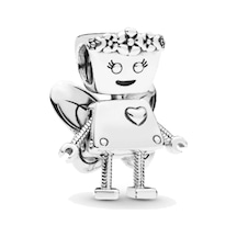 Fubena Melek Kanatlı Robot Charm