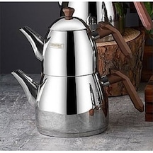 Kahramanlar Kah 1081 Elmas Mini Boy Antibakteriyel Çaydanlık Tak Gri