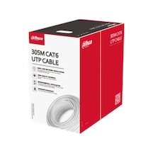 Dahua Dh-pfm920ı-6un-c U/utp 305 Metre 23awg %100 Bakır Beyaz Renk Cat6 Kablo