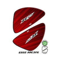Yamaha R25 2014 - 2018 Uyumlu Yan Pad 005 Çok Renkli