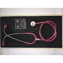 Tenso Çift Taraflı Yetişkin Stetoskop Bordo