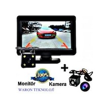 Audiomax 5 İnc Araç Monitör + Gece Görüşlü Geri Vites Kamera