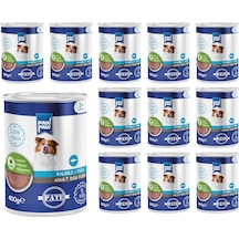Pawpaw Yetişkin Köpek Balıklı Pate 400 Gr X 12 Adet 103 Ivory