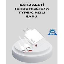 67w Type-c Turbo Şarj Cihazı Aşırı Akım Ve Isı Koruması, Seyahat Uyumlu Standart