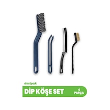 Destpak Dip Köşe Temizlik Fırça 4'lü