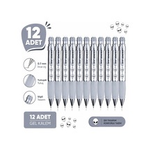 Versatil Kalem Deep 0.7 Mm Metalik Gri Uzaylı 12'li Paket