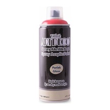Artdeco Akrilik Sprey Boya 400 Ml Kırmızı Y-400-340 Çok Renkli