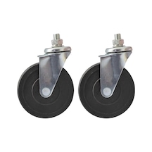 Pa616 Mt519-mt520 Taşıma Arabası İçin Küçük Pu Hareketli Yedek Teker 1 Çift