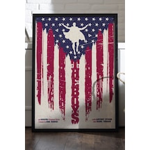 The Boys Siyah Ahşap Çerçeveli Poster, Dekoratif Dizi Duvar Tablosu