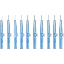 Willowhaven 0.7mm Mavi Diş Arası Fırçası 10lu Set - Taşınabilir, Ergonomik, Plak Temizleme