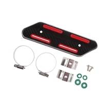 Homyl Motosiklet Egzoz Bağlantı Borusu Isı Kalkanı Koruyucu Kapak