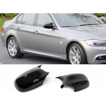 Bmw E90 Lcı 2008-2011 Yarasa Ayna Kapağı Parlak Siyah Sportif Ayna Kaplaması