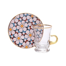 Decorium Çay Takımı Kulplu 12 Prc Sufi M01746 Çok Renkli