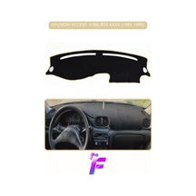 Hyundai Accent Yumurta Kasa 1993-1999 Torpido Örtüsü Güneşten, Isıdan, Çatlamadan Korur G1