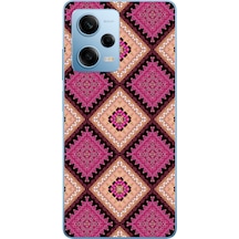 Redmi Note 12 Pro 5g Uyumlu Pembe Yavrusu Motifleri Baskılı Silikon Kılıf Renkli