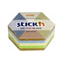 Hopax Stickn Yapışkan Notblok 61x67 Kraft Altıgen 250 Yp 21828