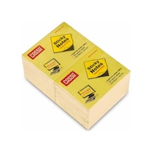 Cassa Jt-03 76 X 76 Mm Sarı Yapışkanlı Not Kağıdı - 60'lı Koli 6.000 Yaprak