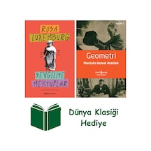 Sevgiliye Mektuplar + Geometri + Dünya Klasiği Hediye