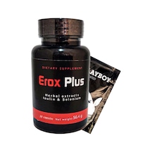 Eroxplus Erkeklere 30lu Özel Perfor.mans Destekleyici Brk:003 + H.ediye Playboy Kaydıran Jel