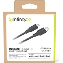 By - Kablo Usb-c Lightning,siyah,1.5m