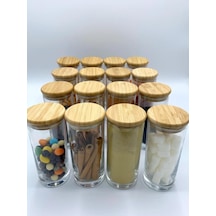 Bambum Zolla 48 Adet Cam Baharatlık Bambu