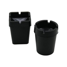 Mmc Plastik Pihome Pi-411 Siyah Plastik Kokusuz Küllük - Yuvarlak Ve Kare Mix- 60'li Paket
