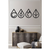 4 Element - Metal Dekor Set