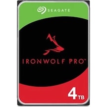 4 Tb Seagate 3.5 Ironwolf Pro Sata3 7200rpm 256mb St4000nt001 5 Yıl Resmı Dıst Garantılı