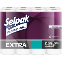 Selpak Professional Extra Tuvalet Kağıdı 24'lü Çok Renkli