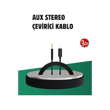 İphone Uyumlu Lightning - 3.5mm Aux Adaptör Kablo Stereo Ses Aktarım
