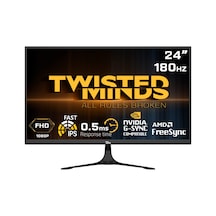 Twisted Minds TM24FHD180IPS 24" 0.5 MS 180 Hz DP HDR10 Full HD Fast IPS LED Monitör