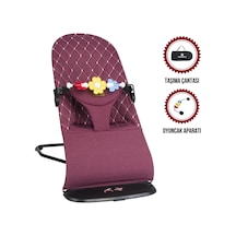 Mamma Smile Cotton Sallanır Üç Kademeli Ana Kucağı Oyuncak Aparatı Ve Seyahat Çantası