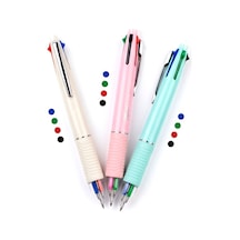Maxx 4+1 Tükenmez Kalem Mx-4100 Karışık Renk - 3 Adet Çok Renkli
